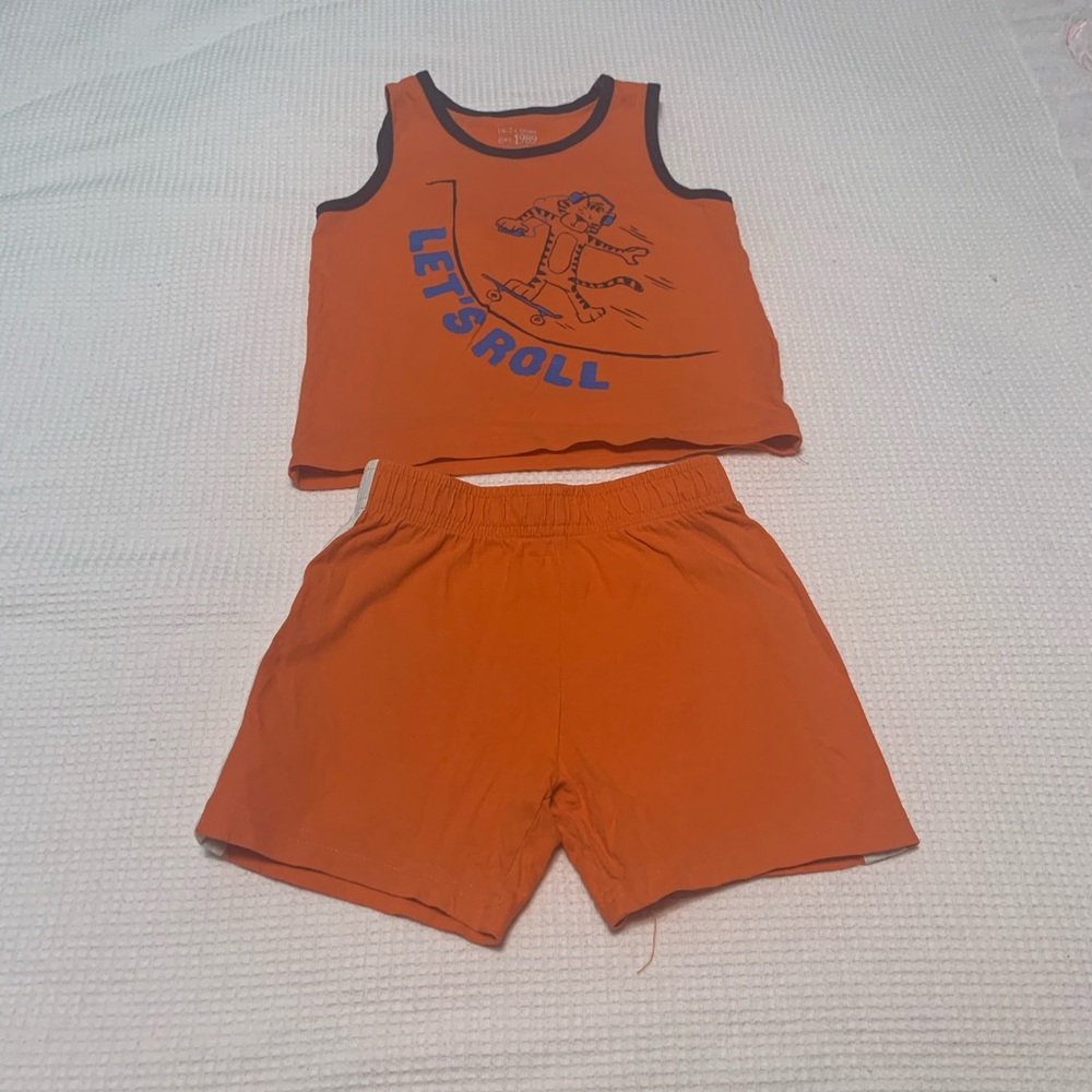 The Children Place kid top and short